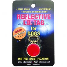 Coastal ID Tag - брелок світловідбиваючий Костал для адреси на нашийник для собак