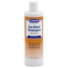 Davis De-Shed Shampoo - шампунь Дэвис для облегчения линьки у кошек и собак