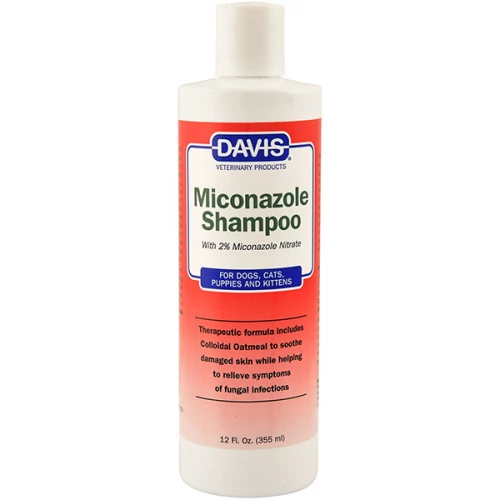Davis Miconazole Shampoo - шампунь Дэвис с 2% нитратом миконазола для собак и кошек