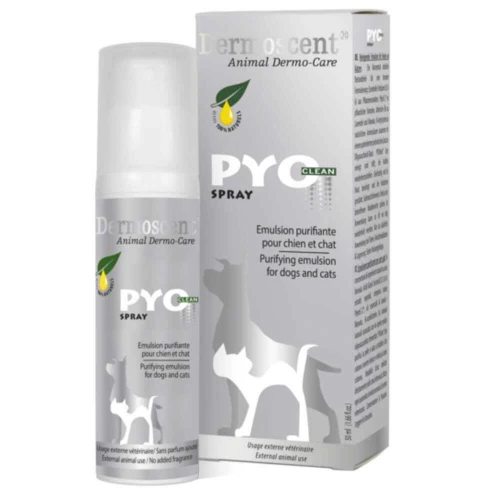 Dermoscent PYOclean - спрей Дермосцент при кожных заболеваниях