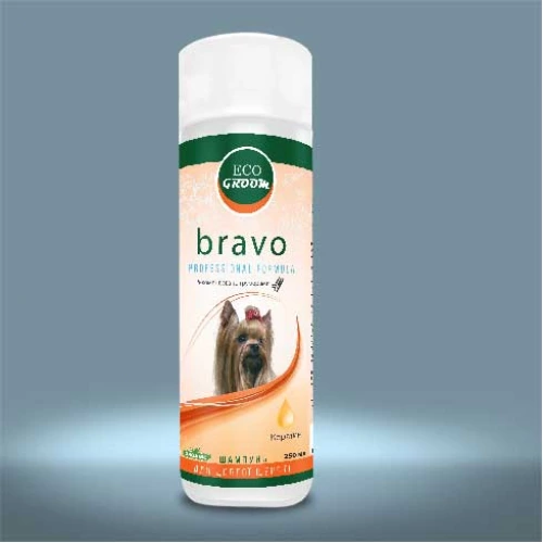 EcoGroom Bravo - шампунь ЭкоГрум Браво для довгошерстих собак