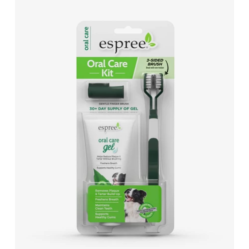 Espree Oral Care Kit - набор Эспри для ухода за зубами и полостью рта собак