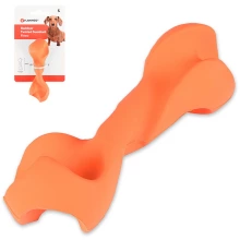 Flamingo Rubber Flexo Twisted Dumbbell - іграшка Фламінго скручена гантель для собак