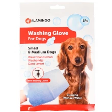 Karlie-Flamingo Washing Glove Dog - рукавиця-серветка Карлі-Фламінго для миття собак