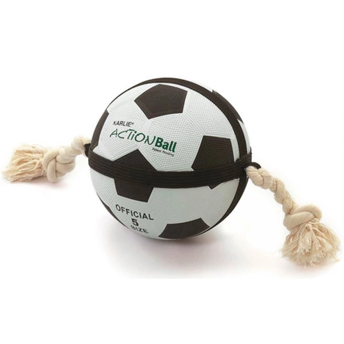Karlie-Flamingo - футбольний м'яч на мотузці Карлі-Фламінго для собак