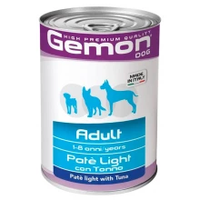 Gemon Dog Adult Light Tuna - паштет Джемон с тунцом для собак