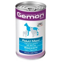 Gemon Dog Maxi Tuna - кусочки в желе Джемон с тунцом для собак крупных пород