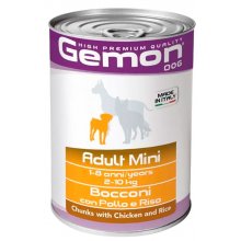 Gemon Dog Mini Chicken Rice - кусочки в желе Джемон с курицей и рисом для собак мелких пород