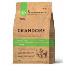 Grandorf Adult Mini - корм Грандорф з ягням, індичкою та рисом для собак малих порід