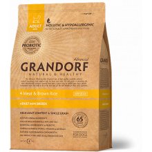 Grandorf Adult Mini - корм Грандорф 4 види м'яса з рисом для собак малих порід