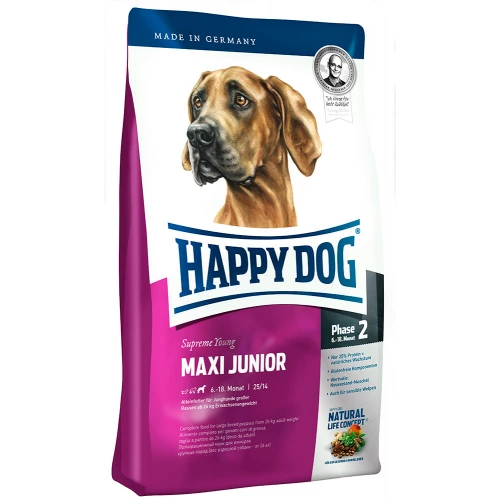 Happy Dog Supreme Junior Maxi - корм Хеппі Догі для молодих собак великих порід