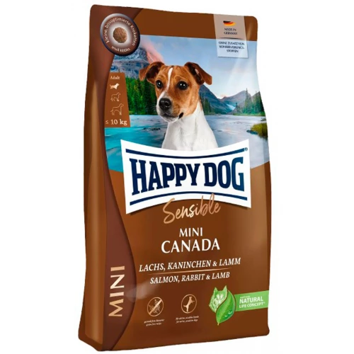 Happy Dog Mini Canada - сухой корм Хэппи Дог Канада для маленьких пород собак