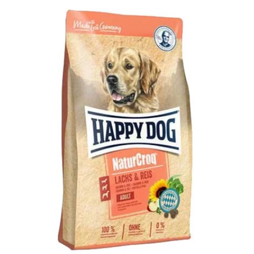 Happy Dog NaturCroq - корм Хэппи Дог Натур Крок Лосось и рис