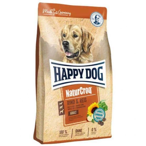 Happy Dog NaturCroq - корм Хэппи Дог Натур Крок Говядина и рис