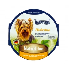 Happy Dog NaturLine - паштет Хеппі Дог індичкою для собак