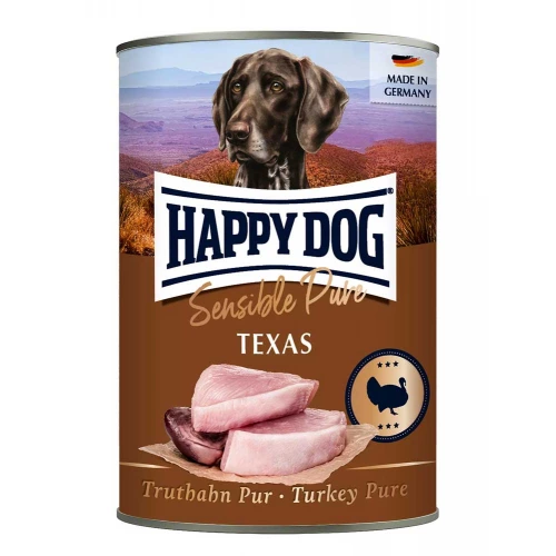 Happy Dog Texas Turkey Pure - консервы Хэппи Дог с индейкой для собак