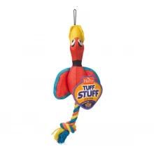 Hartz Tuff Stuff Nose Divers - игрушка Хартц Утка с канатом и пищалкой для собак