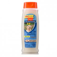 Hartz Rid Flea and Tick Shampoo with Oatmeal for Dogs - шампунь Хартц для собак против блох и клещей