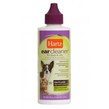Hartz Ear Cleaner for Dogs and Cats - лосьон Хартц с ланолином для очищения ушей