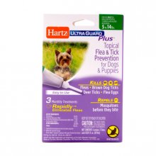 Hartz UltraGuard Plus Drops - капли от блох, блошиных яиц, клещей и комаров Хартц для собак от 2 до 