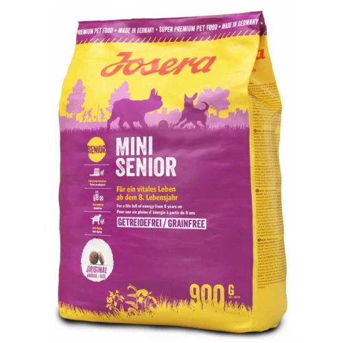 Josera Minivita Senior - беззерновой корм Йозера Минивита пожилых для собак мелких пород