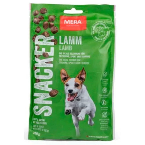 Meradog Snacker Lamm - мягкие снеки с ягненком МераДог для собак