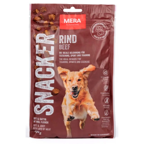 Meradog Snacker Rind - мягкие снеки с говядиной МераДог для собак