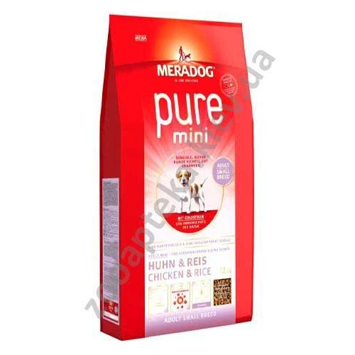 Meradog Pure Mini Adult - корм МераДог для собак мелких пород