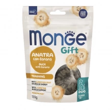 Monge Dog Gift Duck Banana - лакомства Монже с уткой и бананом для собак
