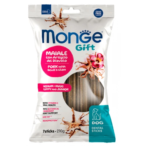 Monge Puppy Medium Maxi Gift Pork - лакомства Монже с для щенков средних и крупных пород
