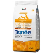Monge Dog Adult Turkey Rice - корм Монже с индейкой и рисом для взрослых собак всех пород