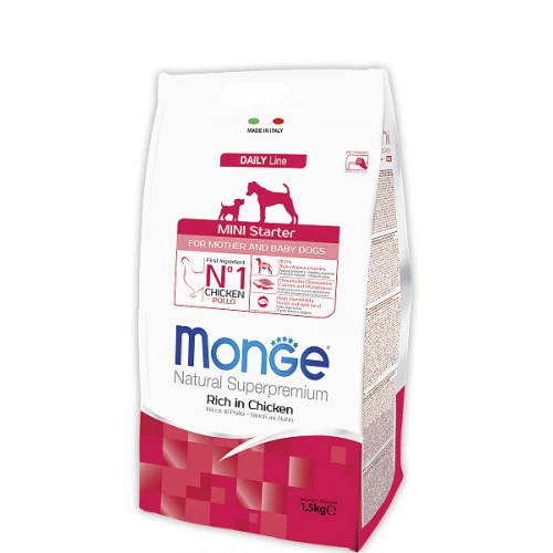 Monge Mini Starter - корм Монже для цуценят дрібних порід до 2-х місяців