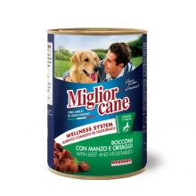 Morando MigliorCane Wellness System - консерви Морандо з яловичиною та овочами для собак