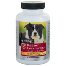 Nutri-Vet Pet-Ease Extra Strength - седативні таблетки Нутрі-Вет Анти-Стрес Екстра для собак