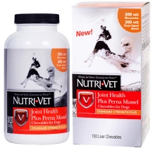 Nutri-Vet Joint Health Plus Perna Mussel - комплекс Нутрі-Вет Стандарт Плюс для суглобів собак