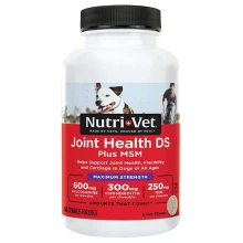 Nutri-Vet Joint Health DS Plus MSM Maximum - комплекс Нутри-Вет Максимум для здоровья суставов собак