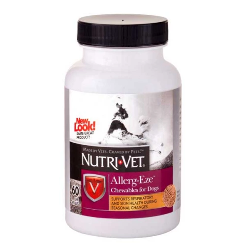 Nutri-Vet Allerg-Eze - таблетки Нутри-Вет для собак аллегиков