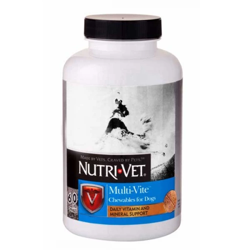 Nutri-Vet Multi-Vite - жевательные таблетки Нутри-Вет мультивитамины для собак