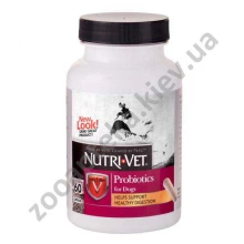 Nutri-Vet Probiotics - комплекс Нутри-Вет для нормализации пищеварения у собак