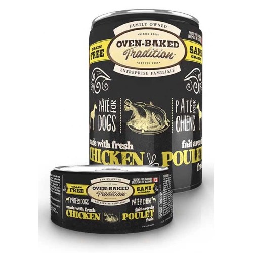 Oven-Baked Tradition Chicken - беззерновой паштет Овен Бакед с курицей для собак