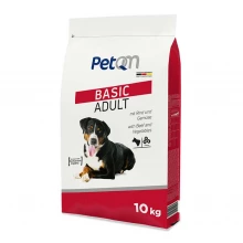 PetQM Dog Basic Adult with Beef and Vegetables - корм ПетКьюМ Базіс з яловичиною та овочами для собак