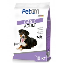 PetQM Dog Basic Adult with Lamb and Rice - корм ПетКьюМ Базіс з ягням та рисом для собак