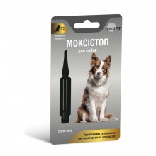 ProVet MoksiStop - капли ПроВет МоксиСтоп от глистов для собак