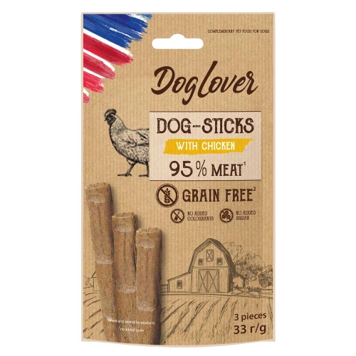 DogLover Sticks - палички ДогЛовер з куркою для собак
