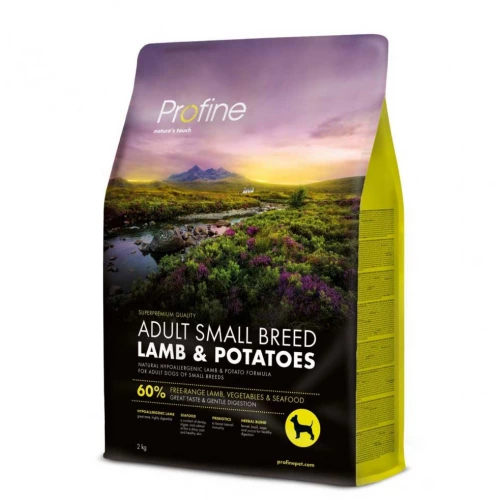 Profine Adult Small Breed - корм Профайн з ягням та картоплею для собак дрібних порід 