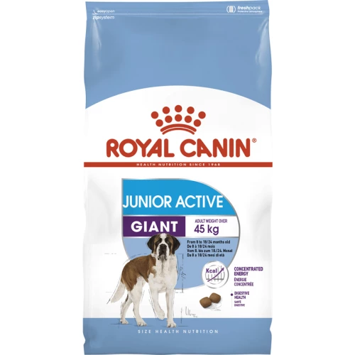 Royal Canin Giant Junior Active - корм Роял Канин для активных щенков гигантских пород