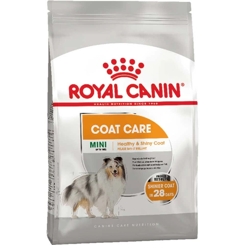 Royal Canin Mini Coat Care - корм Роял Канін для собак дрібних порід з тьмяною і жорсткою шерстю