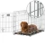 Savic Dog Residence - клетка Савик оцинкованная с пластиковым поддоном