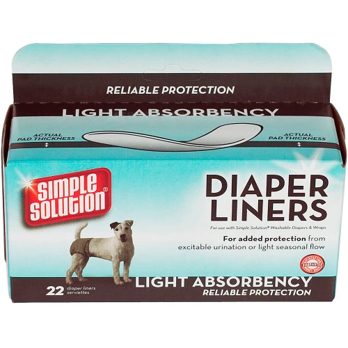 Simple Solution Diapers Liners Light - гигиенические прокладки Симпл Солюшн для собак