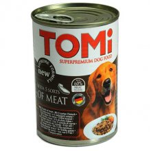 TOMi - консервы ТОМи 5 видов мяса в соусе для собак